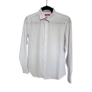 Report Collection - Crisp Collared Shirt Size 16 hyper stretch